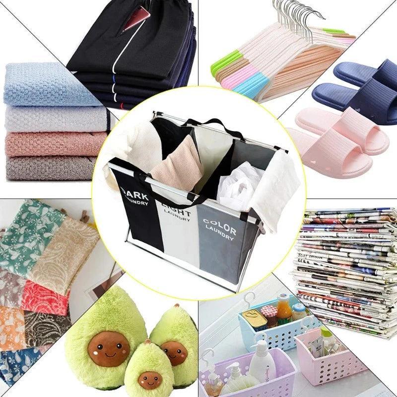 Cesto Organizador Impermeável para Roupas e Lavanderia – Praticidade e Estilo Decora Lar