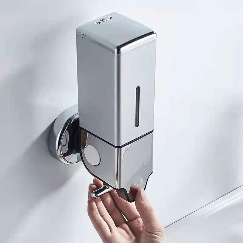 Dispenser de Sabonete, Shampoo e Condicionador em Aço Inox – Decora Lar