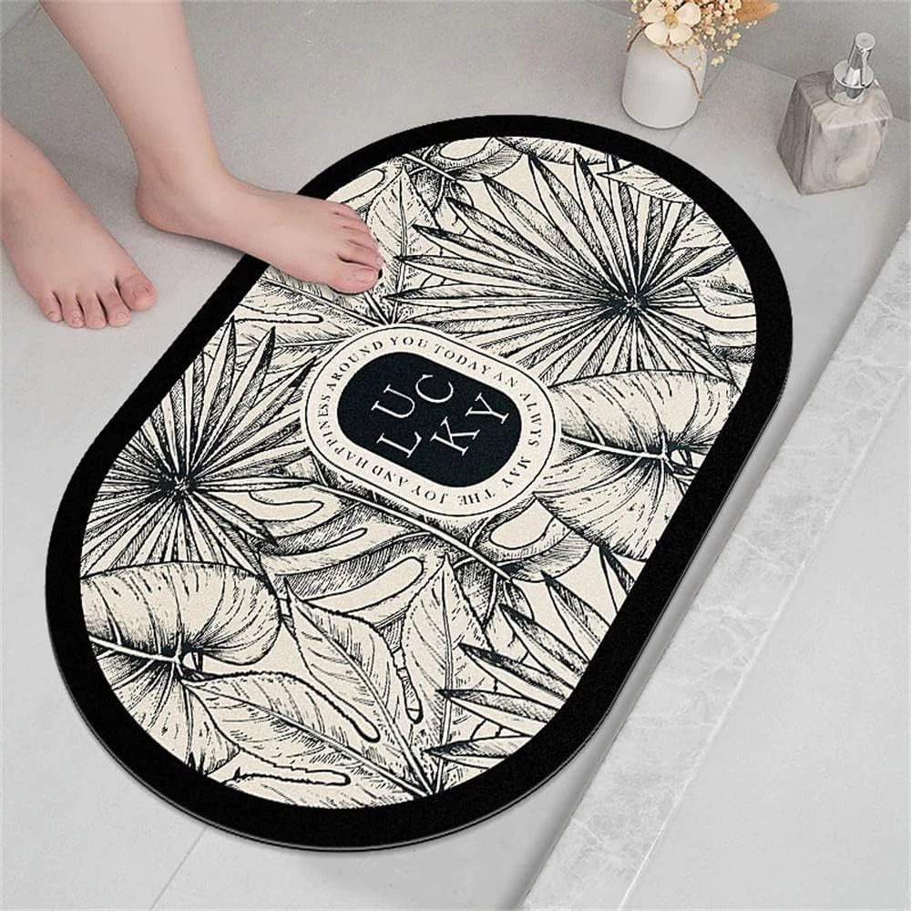 Tapete Mágico para Banheiro Antiderrapante e Super Absorvente Decora Lar