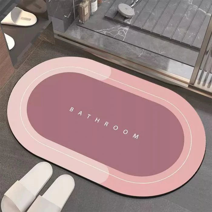 Tapete Mágico para Banheiro Antiderrapante e Super Absorvente Decora Lar