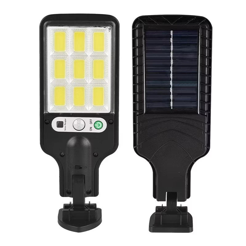 Luz Solar de Rua LED 21W com Controle Remoto e Sensor de Movimento Decora Lar