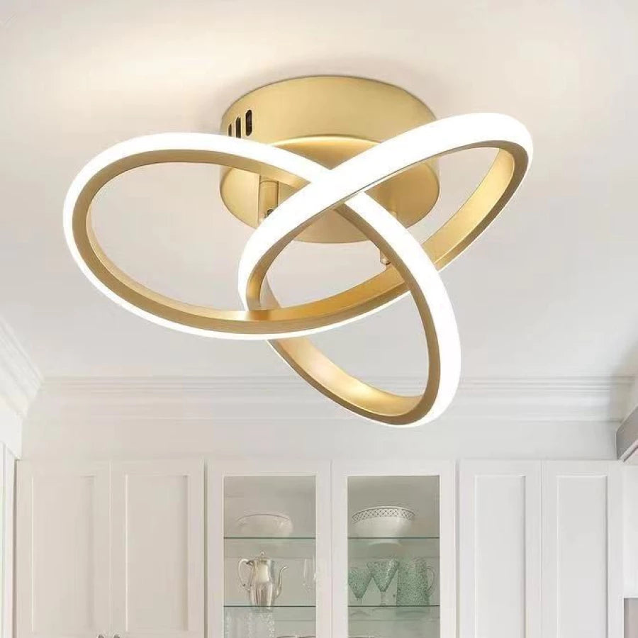 Luminária de Teto Plafon LED Moderna para Corredor, Sala, Quarto e Cozinha Decora Lar