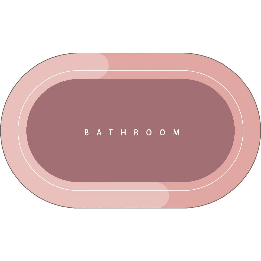 Tapete Mágico para Banheiro Antiderrapante e Super Absorvente Decora Lar