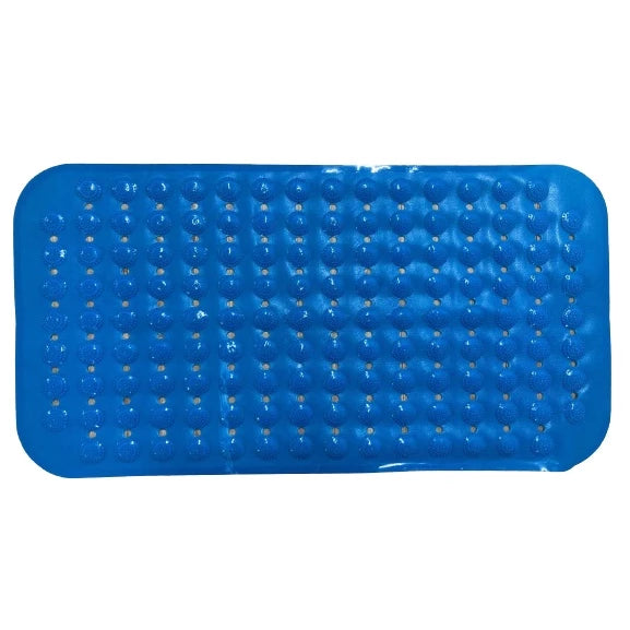 Tapete Para Box Retangular com Ventosa Massagem Relaxante Decora Lar