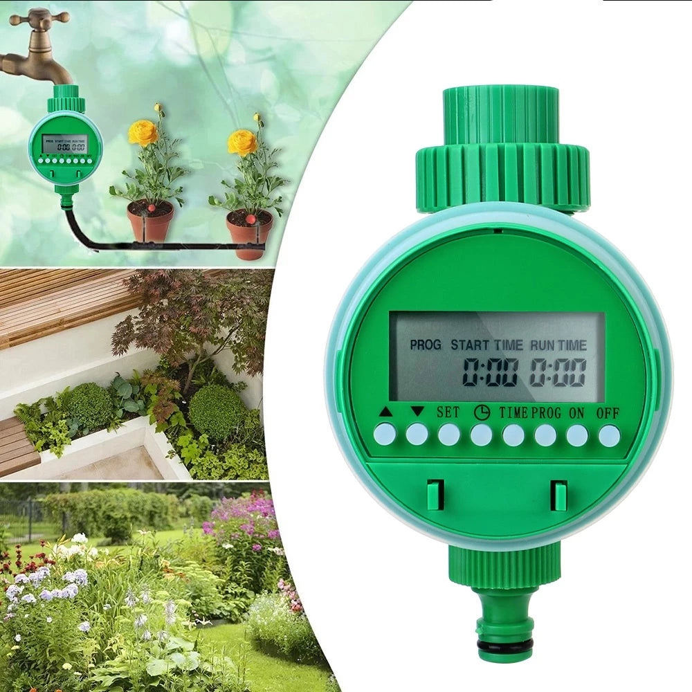 Temporizador de Irrigação Automático para Jardim – Controle Inteligente Decora Lar