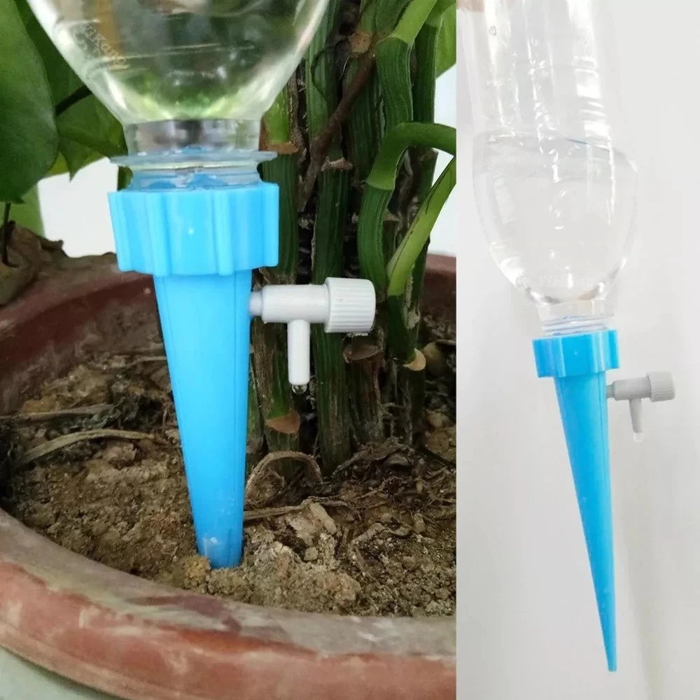 Kit com 12 Gotejadores Irrigadores para Garrafa PET – Irrigação Inteligente Decora Lar