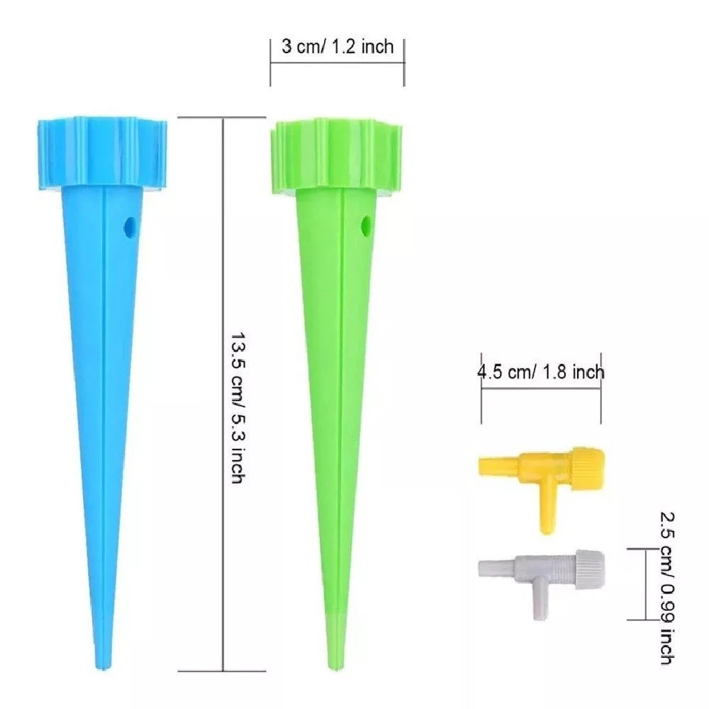 Kit com 12 Gotejadores Irrigadores para Garrafa PET – Irrigação Inteligente Decora Lar