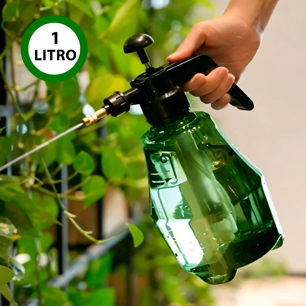 Pulverizador de Água com Pressão e Bico Spray Decora Lar