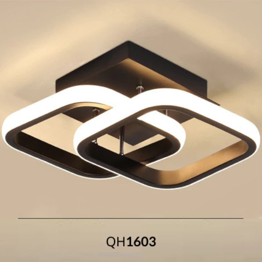 Luminária de Teto Plafon LED Moderna para Corredor, Sala, Quarto e Cozinha Decora Lar