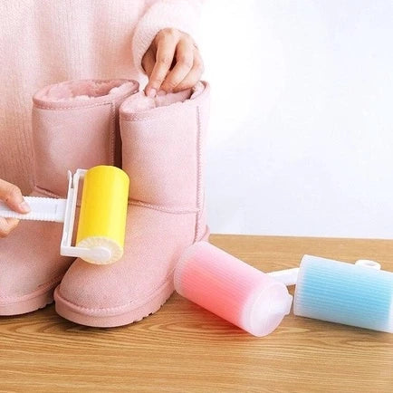 Rolo Mágico Tira Pelos Reutilizável para Roupas e Estofados
