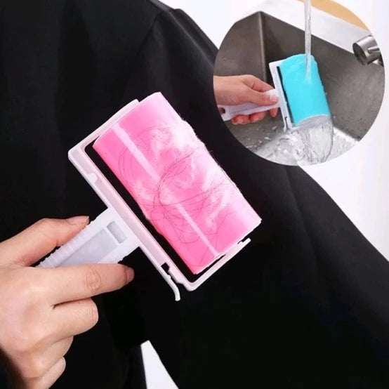 Rolo Mágico Tira Pelos Reutilizável para Roupas e Estofados