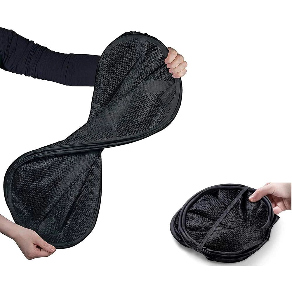 Cesto de Roupa Dobrável de Nylon – Organização Prática para Lavanderia Decora Lar