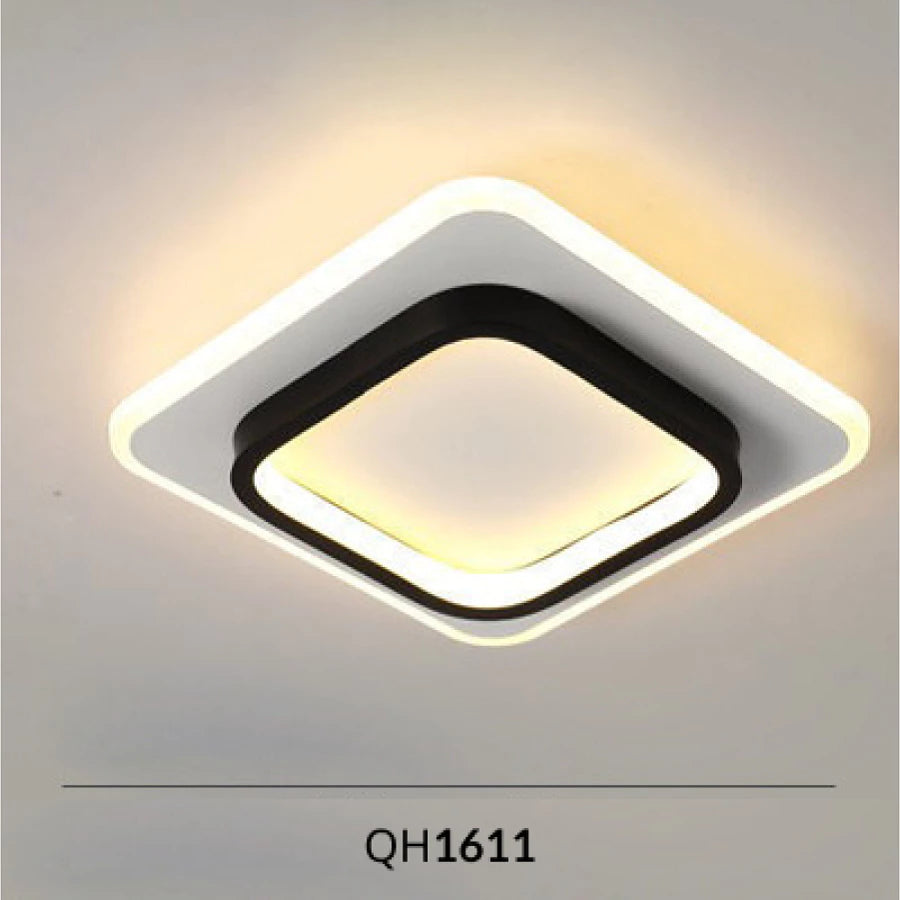 Luminária de Teto Plafon LED Moderna para Corredor, Sala, Quarto e Cozinha Decora Lar
