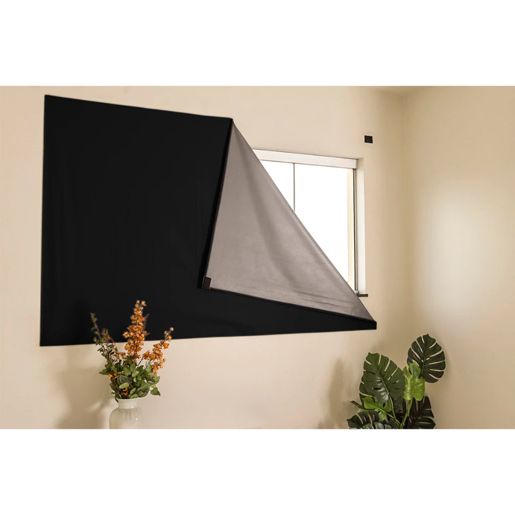 Cortina Painel Blackout com Velcro para Sala, Quarto e Cozinha – Várias Cores Decora Lar