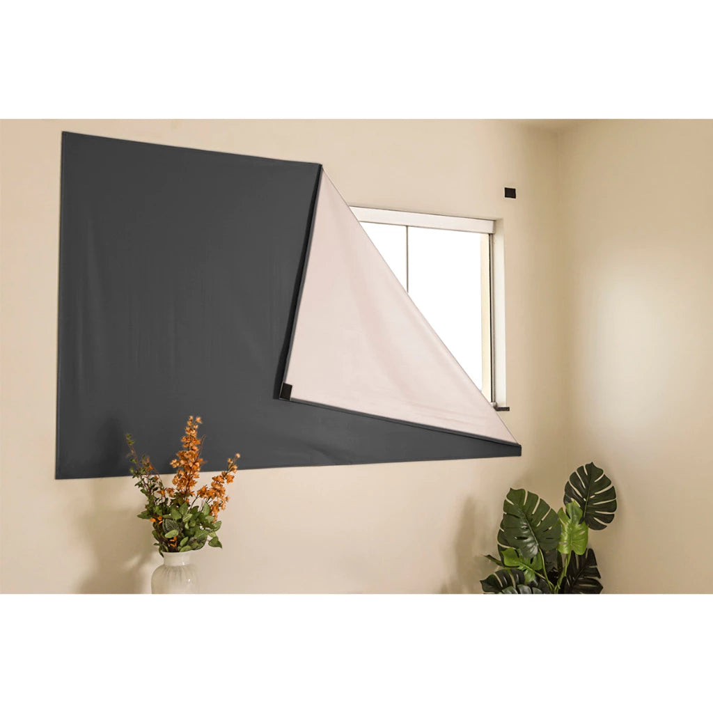 Cortina Painel Blackout com Velcro para Sala, Quarto e Cozinha – Várias Cores Decora Lar
