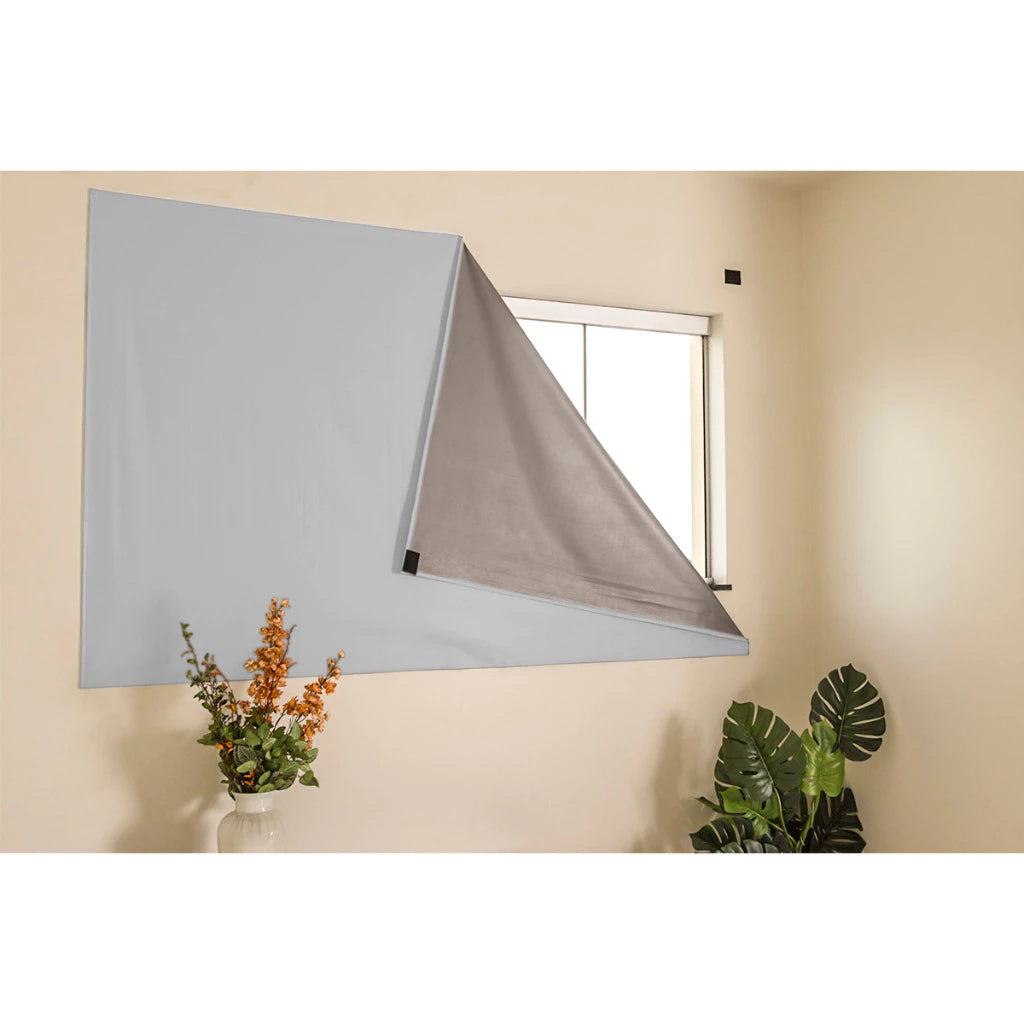 Cortina Painel Blackout com Velcro para Sala, Quarto e Cozinha – Várias Cores Decora Lar