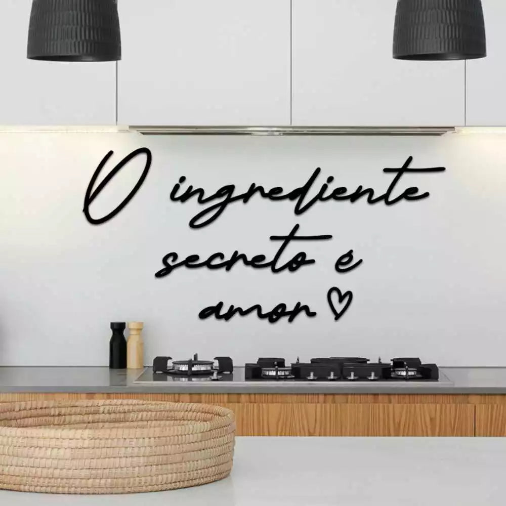 Quadro Decorativo Frase Abençoados por Deus em MDF  Decora Lar