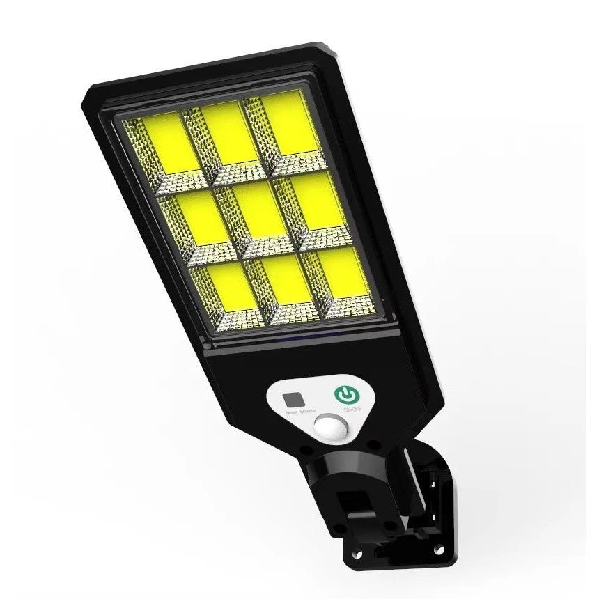 Luz Solar de Rua LED 21W com Controle Remoto e Sensor de Movimento Decora Lar
