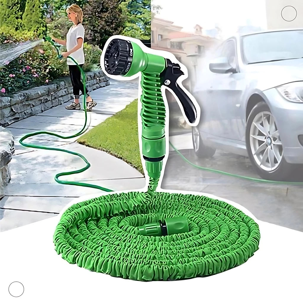 Mangueira Mágica Expansível Flexível para Jardim Retrátil Multiuso 15m/30m Decora Lar