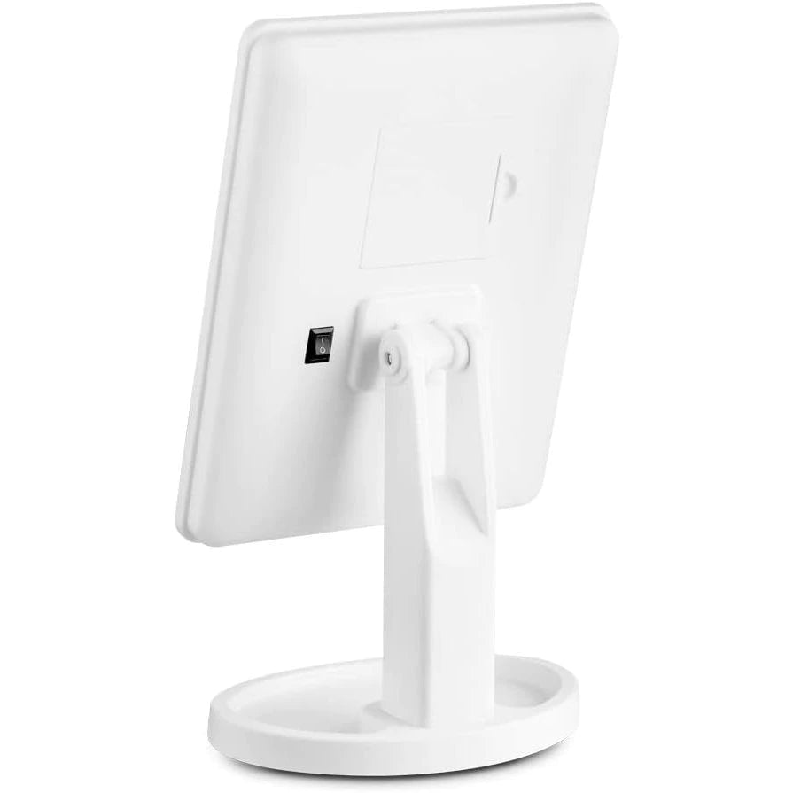 Espelho de Mesa para Maquiagem com  LEDs e Tela Touch Decora Lar